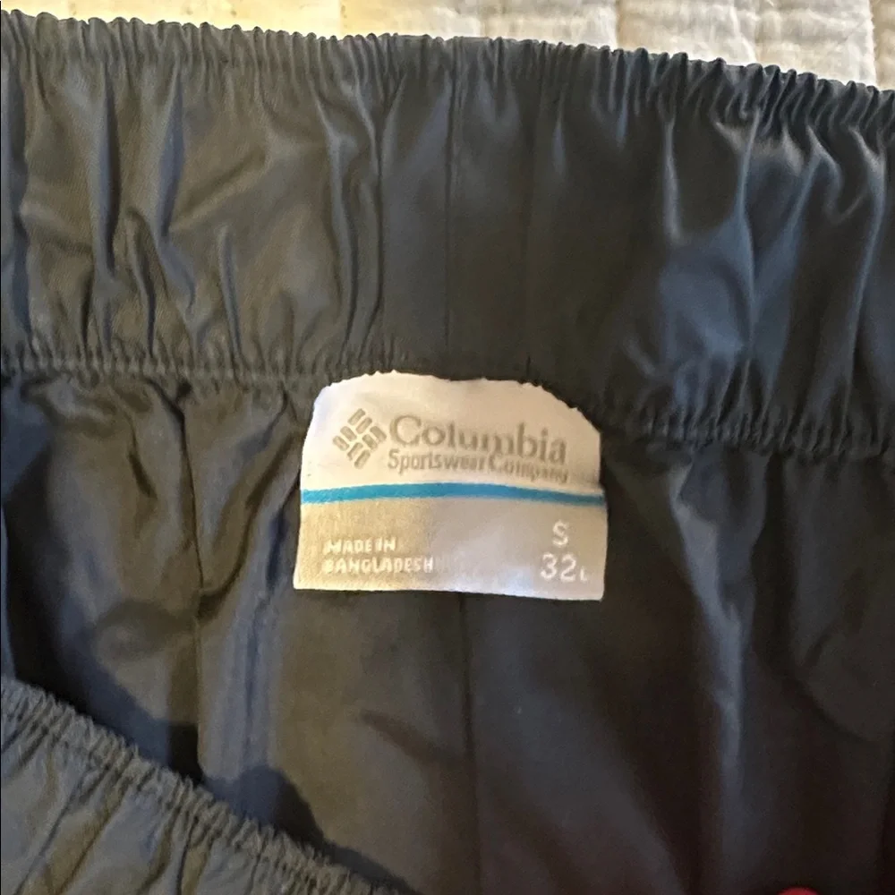 Columbia Black Waterproof Elastic Waist Pants - Picture 4 of 5